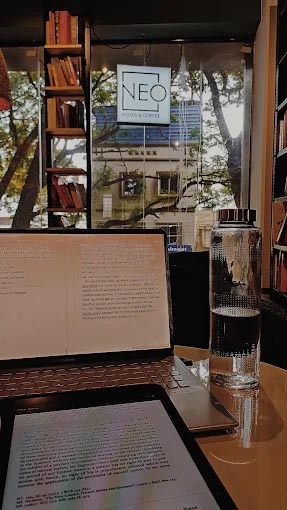 Interior &ndash; Neo Books & Coffee, Bahrain